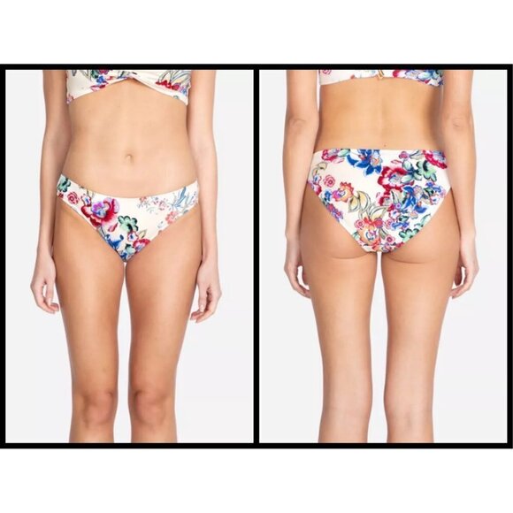 💕JOHNNY WAS💕 Maya Hipster Bikini Bottoms ~ Multi-Color Floral Print XL - Picture 12 of 14